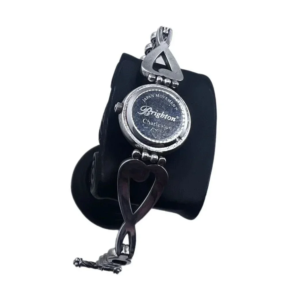 Brighton Charleston Ladies Watch 2-Tone Gold/Silver Toggle Retired New battery